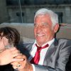 Exclusif - Jean-Paul Belmondo - Soirée de Gala caritative au profit de l'association "Des Cantines Scolaires pour les Enfants du Sahel" à Cannes au Five Seas Hotel, le 31 mai 2014.