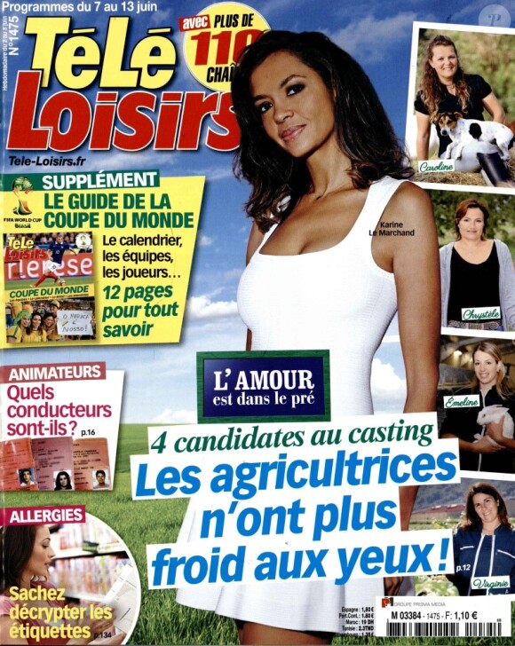 Magazine Télé Loisirs du 7 au 13 juin 2014.