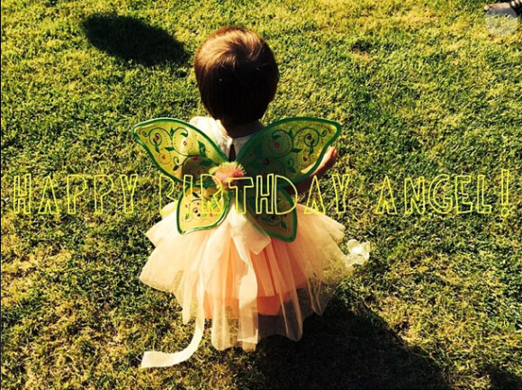 Channing Tatum dévoile une photo de sa fille Everly pour son 1er anniversaire, le 31 mai 2014
