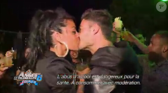 Shanna et Thibault amoureux dans Les Anges de la télé-réalité 6, sur NRJ 12 le jeudi 1er mai 2014
