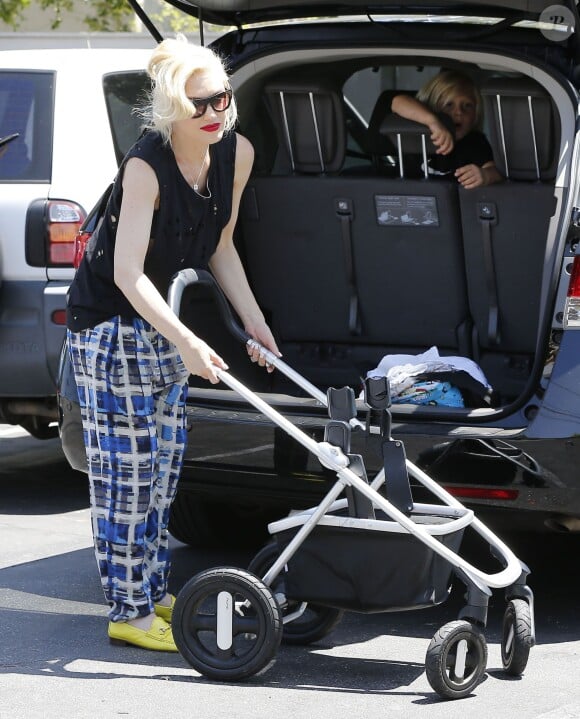 Gwen Stefani à Sherman Oaks, Los Angeles, le 1er juin 2014.