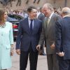 Le roi Juan Carlos Ier d'Espagne présidait le 4 juin 2014 la Feria de Isidro aux arènes Las Ventas de Madrid, deux jours après l'annonce de son abdication.