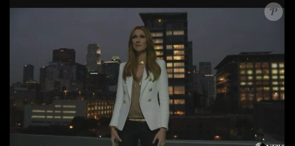 Céline Dion dans le clip de son nouveau titre, Incredible.