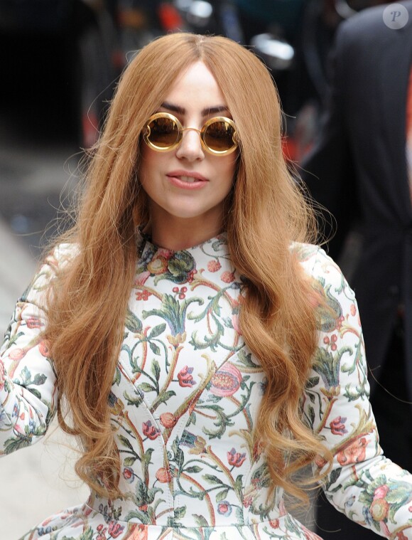 Lady Gaga à New York, le 2 avril 2014.