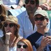 Laura Smet et son nouvel amoureux aux Internationaux de France de tennis de Roland Garros à Paris, le 6 juin 2014.