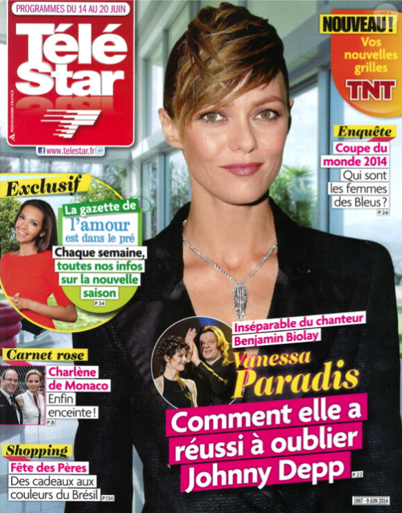 Magazine Télé Star du 14 au 20 juin 2014.