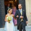 Mariage de Juan Zorreguieta, frère de Maxima des Pays-Bas, et Andrea Wolf, le 7 juin 2014 à l'église Servite de Vienne, en Autriche.