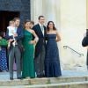Mariage de Juan Zorreguieta, frère de la reine Maxima des Pays-Bas, et Andrea Wolf, le 7 juin 2014 à l'église Servite de Vienne, en Autriche.
