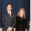 John John Kennedy et sa soeur Caroline à New York, le 9 mars 1999. 