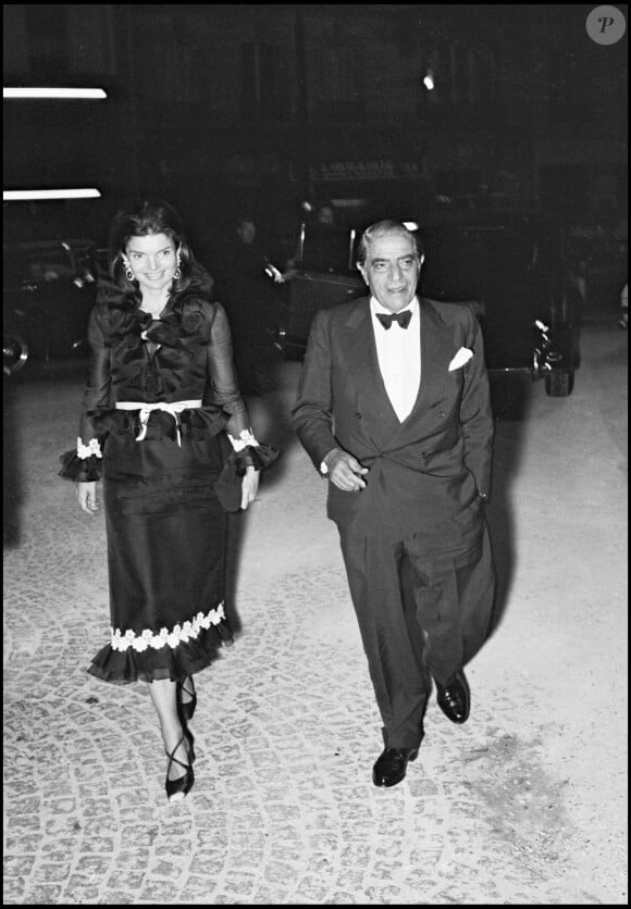 Jackie Kennedy et son nouveau mari, Aristote Onassis, en 1970.