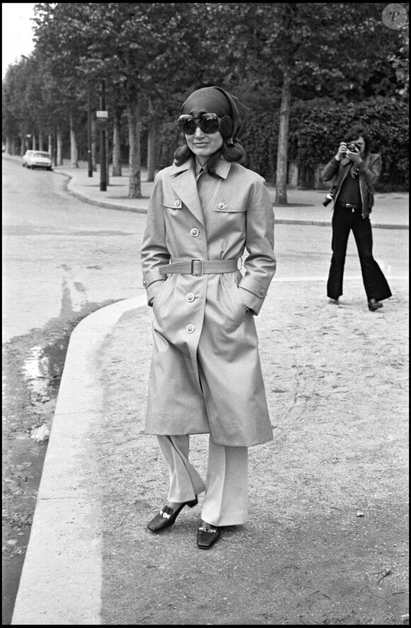 Jackie Kennedy en 1975.