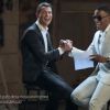 Cristiano Ronaldo chante dans une publicité pour la banque BESA avec Anselmo Ralph - juin 2014