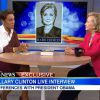 Hillary Clinton interviewée par Robin Roberts pour "Good Morning America" sur ABC, mardi 10 juin 2014.