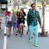 David Arquette a emmené sa fille Coco faire du shopping dans les rues de Beverly Hills pour son anniversaire, le 12 juin 2014.