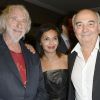 Pierre Richard, Gérard Jugnot et sa compagne Saïda Jawad - Pierre Richard fête ses 80 ans à l'Olympia à Paris, le 13 juin 2014.