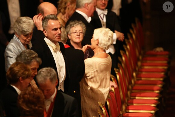 Daniel Day-Lewis lors d'une réception donnée en l'honneur du président irlandais au château de Windsor, le 8 avril 2014