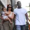 Kim Kardashian, Kanye West et leur fille North quittent le Children's Museum Of Manhattan. New York, le 15 juin 2014.