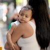 Kim Kardashian et sa fille North se rendent au Children's Museum Of Manhattan. New York, le 15 juin 2014.