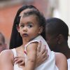 Kim Kardashian et sa petite North quittent le Children's Museum Of Manhattan. New York, le 15 juin 2014.
