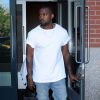 Kanye West quitte son appartement, dans le quartier de SoHo. New York, le 15 juin 2014.