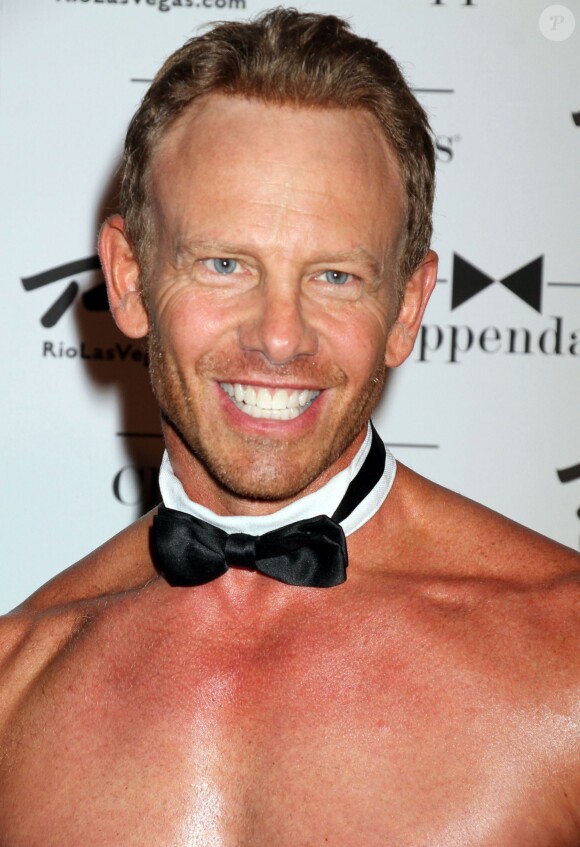 Ian Ziering joue à nouveau les Chippendales à Las Vegas, le 14 juin 2014.