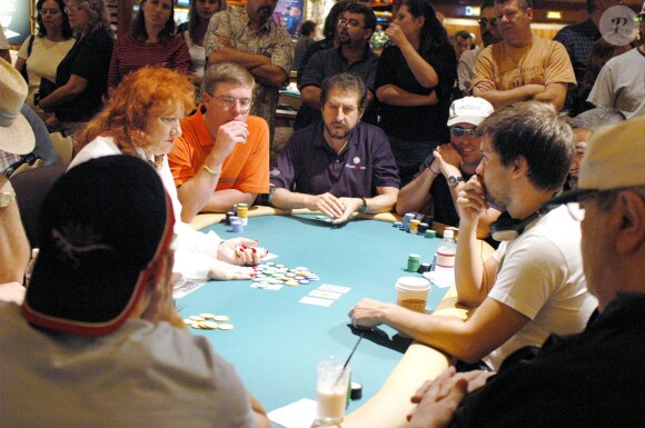 Tobey Maguire lors du WPT's The Mirage Poker Showdown à Las Vegas le 30 juillet 2004