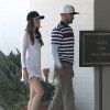 Exclusif - Justin Timberlake et Jessica Biel lors d'une sortie golf à Toluca Lake, le 15 juin 2014.