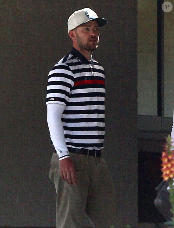 Exclusif - Justin Timberlake à Toluca Lake, le 15 juin 2014. 