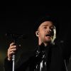 Justin Timberlake en concert lors de la 13ème édition du festival de musique de Mawazine à Rabat, le 30 mai 2014. 