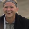 Le tennisman allemand Martin Emmrich demande Michaella Krajicek en mariage après sa victoire sur le tournoi de 'S-Hertogenbosch (Pays-Bas) lundi 16 juin 2014. 