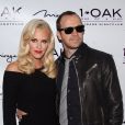  Jenny McCarthy et Donnie Wahlberg lors de la soir&eacute;e "1 Oak" &agrave; Las Vegas, le 28 septembre 2013. 