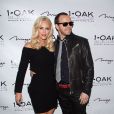  Jenny McCarthy et Donnie Wahlberg lors de la soir&eacute;e "1 Oak" &agrave; Las Vegas, le 28 septembre 2013.  