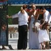 Jennifer Lopez et son ex mari Marc Anthony vont chercher leur fille Emme à l'école à Los Angeles, le 19 juin 2013.