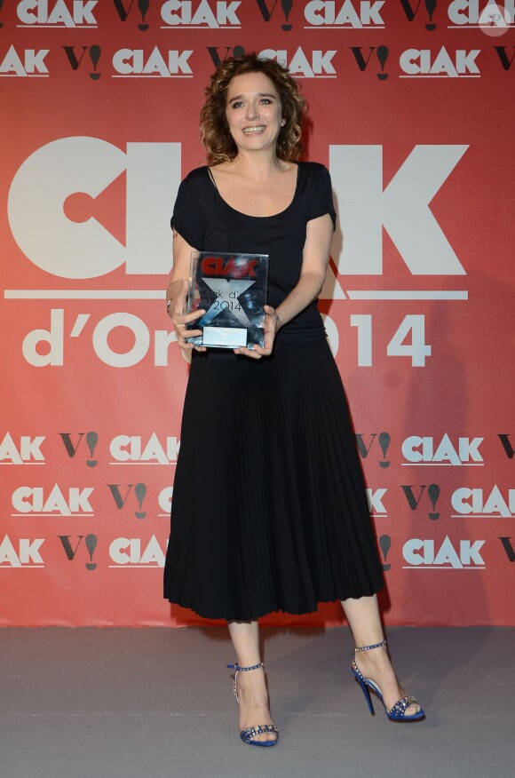Valeria Golino - Soirée "Gold Ciak Awards" à Rome en Italie le 3 juin 2014. 