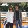 Valeria Golino et son compagnon Riccardo Scamarcio arrivant au 70e festival international du film de Venise, le 5 septembre 2013