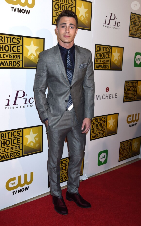 Colton Haynes lors de la 4e édition des Critics' Choice Television Awards au Beverly Hilton Hotel de Beverly Hills, Los Angeles, le 19 juin 2014.