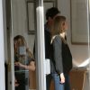 Exclusif - Kate Moss, son mari Jamie Hince et sa fille Lila Grace, de sortie dans le quartier d'Hampstead. Londres, le 17 juin 2014.