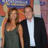 Nathalie Marquay et son mari Jean-Pierre Pernaut assistent en avant-première à l'inauguration de la nouvelle attraction Ratatouille, à Disneyland Paris, à Marne-la-Vallée, le 21 juin 2014.