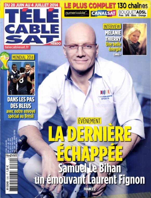 Magazine Télé Cable Sat du 28 juin au 4 juillet 2014.