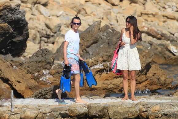 Kate Hudson et Matt Bellamy passent leurs vacancesà Ibiza, le 21 juin 2014.