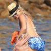 Kate Hudson sexy en bikini pour des vacances en famille à Ibiza, le 21 juin 2014.