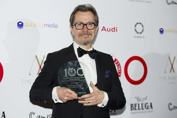 Gary Oldman ("Prix "The Dilys Powell Award for Excellence") - Cérémonie des "London Critics Circle Film Awards" à l'hôtel Mayfair à Londres le 2 février 2014