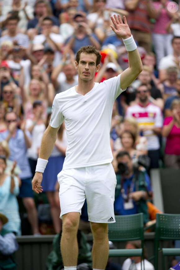 Andy Murray - Tournoi de tennis de Wimbledon le 23 juin 2014.23/06/2014 - LONDON