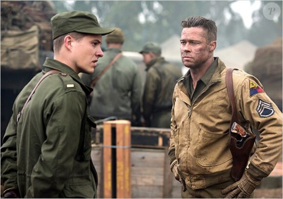 Brad Pitt dans Fury.
