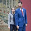 Le roi Felipe Vi et la reine Letizia au palais à Madrid, le 24 juin 2014. 