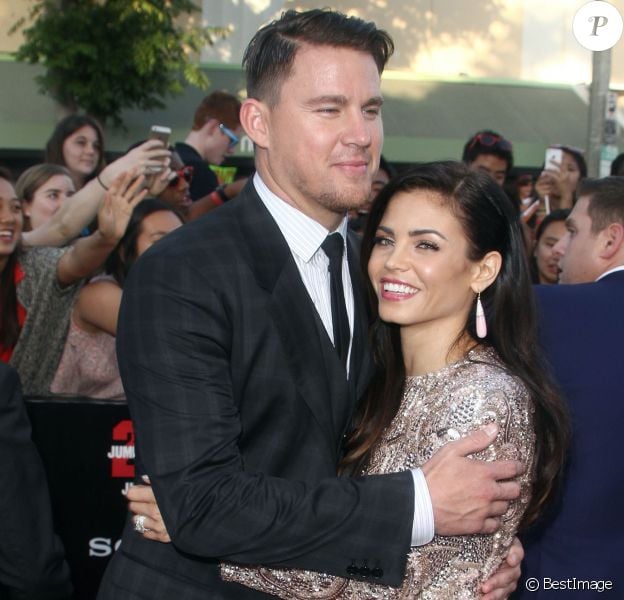 Channing Tatum et Jenna Dewan - Avant-première du film "22 Jump Street" à Los Angeles le 10 juin 2014