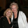 Nicoletta et la princesse Béatrice de Bourbon-Siciles - XXe Grand Bal des Princes au Cercle de l'Union interalliée à Paris le 24 juin 2014.