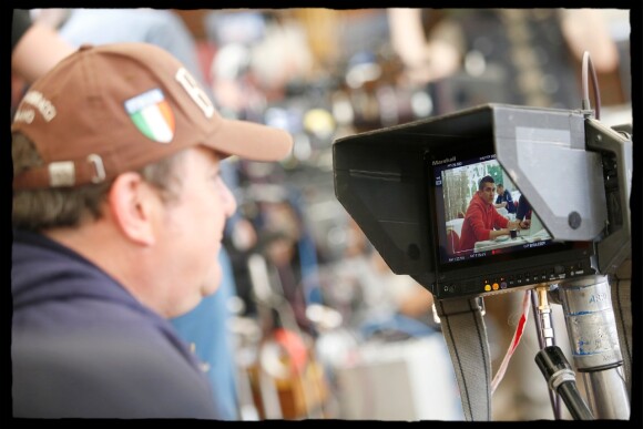 Le tournage du téléfilm La Dernière Echappée sur le cycliste Laurent Fignon, décédé le 31 août 2010, réalisé par Fabien Onteniente