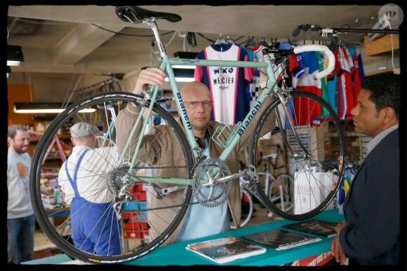 Le tournage du téléfilm La Dernière Echappée sur le cycliste Laurent Fignon, décédé le 31 août 2010