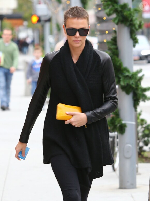 Charlize Theron à Beverly Hills, le 22 ddcembre 2012.